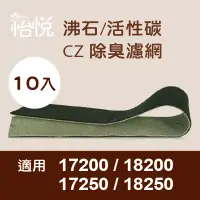 在飛比找博客來優惠-【怡悅沸石/CZ除臭活性碳濾網】適用於Honeywell 1