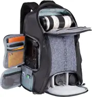 K&F Concept Camera Backpack Extra Large Digital Camera Bag for Canon/Nikon/Sony