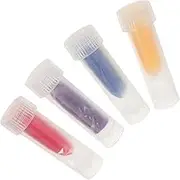 jojofuny 4pcs DIY Diamond Drawing Glue Tubular Crafting Mud for Rhinestone Embroidery Painting and Nail Art Versatile Colored Replacement Tips