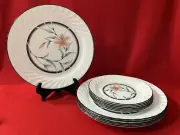 Corelle Tiger Lily Fruit + Dinner Plate Set, 12 Pieces, Made In USA, A1524
