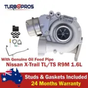 Premium Billet Turbo With Genuine Oil Feed Pipe For Nissan X-Trail TL/TS R9M 1.6 (for: Nissan)
