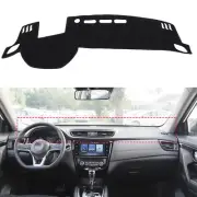 Black Car Dashboard Sunshade Mat Pad For Nissan X-Trail High Spec 2021-2025 (for: Nissan)