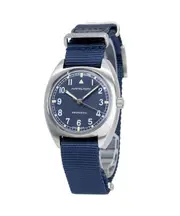 Hamilton Khaki Aviation Pilot Pioneer Swiss Made Blue H76419941 100M Mens Watch