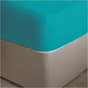 GC GAVENO CAVAILIA Deep Fitted Sheets Double Bed | Extra Deep Pockets 16 Inch (40cm) Bed Sheets 180 TC Polycotton | Washable Sheets | Teal