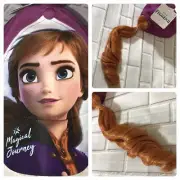 Kids Disney Frozen II Anna Baseball Cap with Long Ponytail Ships FREE! Age 3+