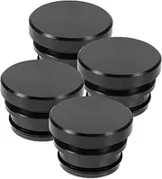 DINHEAROM 4pcs Car Cigarette Lighter Cover Durable Plug Caps Fit for Automotive Accessories Stylish Protection Against Burns Damage