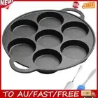 7-Cup Cast Iron Egg Frying Pan Non Stick Pancake Pan Omelet Pan Egg Cooker