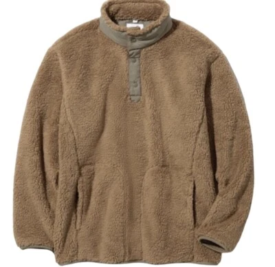 Brand New- Uniqlo x White Mountaineering Oversized Pullover Fleece Mens (Sz L)