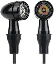 Motorcycle Indicators Turning For Y&AMAHA For Bobber Chopper 8mm E32 Motorcycle Turn Signal LED Light Flashing Indicator Tail Brake Light(4 wires light)