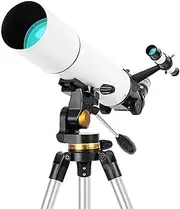 Portable Beginner Refracting Astronomy Telescope for Kids & Adults & Accessories Included Adjustable Child Adult Beginner Telescope