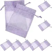 Cabilock 10pcs Lavender Sachet Bag Sachet Bags Empty Perfume Bags Empty Sachets Beam Port Mesh Bag Cloth Lavender Sachet Bag Lavender Sachets Empty Drawstring Lavender Bags