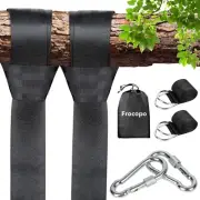 Tree Swing Strap Hanging Kit, 5FT Extra Long Tree Swing Straps Hold 2200LBS, Pr