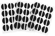 HAMPPLIES 84pairs Self-adhesive Eyeglass Nose Pads Comfortable Anti- Grips for Spectacles Sunglasses Optical Frames Easy Peel Stick Application Reduces Burden