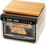 Cutting board for Convection Toaster Oven, Compatible with Ninja DT201/DT251 Foodi Air Fryer, with Heat Resistant Non-Skid Silicone Feet, Creates Storage Space, Protects Cabinets Cupboard, 16.3x13.1”