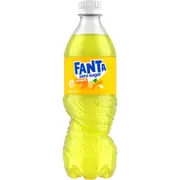 Fanta Pineapple Zero Sugar Soft Drink Bottle 600ml