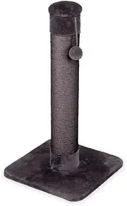 Kazoo Scratch Post for Cats, Charcoal, Medium