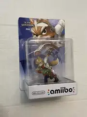 NINTENDO AMIIBO SUPER SMASH BROS FOX US VERSION BOX DAMAGE