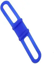 5Pcs Silicone Strap Holder for Flashlight Phone Water Bottle Bike Mount Clamp Release Strong Durable Random Color