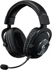 Logitech G Pro X SE, Wired Gaming Headset with Microphone: Detachable Microphone, DTS Headphones: X 7.1, USB D/A Converter Included, for PC, Xbox One, Xbox Series X|S, PS5, PS4 - Black