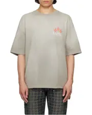 Starburst Oversized T-shirt S,XXL grey
