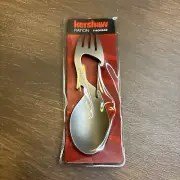 Kershaw Ration Eating Tool SilverFork Spoon Spork Camping Pocket Travel 1140FB42