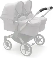 PROTEC TIF | Faux Leather Handlebar Covers Compatible with Bugaboo Donkey 3 & 5 (Slip Over Original Covers)