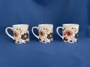 Williams Sonoma FLEUR SET of 3 Mugs SOLD OUT @ WS