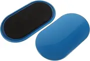 BIUDECO 2pcs Core Exercise Sliders Portable Sliding Discs for Home Gym Workouts Lightweight Oval Sliders for Muscle Strength Stability Fitness Equipment for Coordination Training