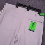 Izod Golf Swingflex Pro Z1 Lite Pant Mens 36x30 Slim Fit Harbor Mist Stretch UPF