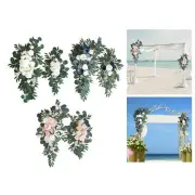 Wedding Arch Flower,Artificial Flowers Arch Decor, for Reception Backdrop Living