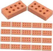 EPIGEIST 200pcs Miniature Building Bricks Set DIY Miniature Bricks for Dollhouse Model Scene