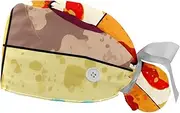 [YTYVAGT] 2-Pc,Gourd-Shaped Working Cap,Fisherman Hat with Buttons and Cotton Sweatband,Abstract Kiss Modern Lips