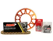 Gas-Gas MC450F Troy Lee Designs 2022 RHK 13/48 Gold O-Ring Chain & Orange Alloy