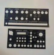 ROLAND Front Face Panel Overlay Sheet Synthesizer 1FB#