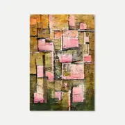 Vivacious & Free Series - Original Oil Paint On Canvas - Style C
