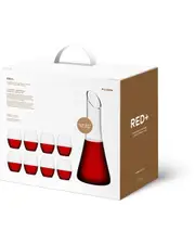 Glass & Flinders Decanter Gift Pack - 1 Decanter and 8 Glasses