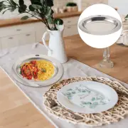 Clear Plate Condiment Stainless Steel Tray Reusable Fruit Storage