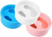 Mikinona Nail Soaking Bowls 3pcs Manicure Supplies Gel Polish Remover Cuticle Softener Nail Art Tools Nail Salon Bowl Easy to Clean