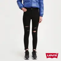 在飛比找蝦皮購物優惠-Levis 女款 720 牛仔褲 超緊身窄管 黑色基本款 大