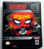 Spider-Man Spiderman CASE ONLY Super Nintendo SNES Box BEST Quality Available