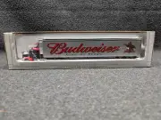 Anheuser Busch "Budweiser king of beers" die cast peterbilt 385 Tractor trailer