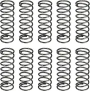 uxcell 20Pcs Compression Spring, 12mm OD, 1.2mm Wire Size, 35mm Free Length, Spring Steel Construction Extended Mechanical Compression Springs for Shop and Home Repairs, Silver Tone