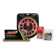 KTM 250 SXF Troy Lee Designs 2021-2021 RHK 14/49 Gold MX Chain & Red Fusion Spro