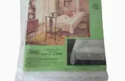 Vintage Regal-Lon Plastic Lace Table Cloth- 36" x 36"- Riviera NEW