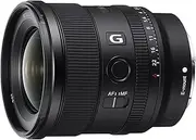 [Sony] SEL20F18G Full Frame E-Mount 20mm F1.8 Wide Angle G Lens, Black