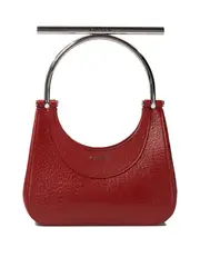 [Alexander Mcqueen] Alexander Mcqueen-Mini Cross-Bar Handbags Rosso-Donna OS Red