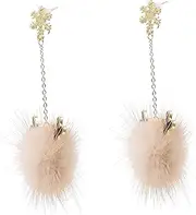 Gogogmee Elegant Christmas Snowflake Earrings Xmas Themed Jewelry for Women's Party and Night