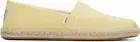 Toms Alpargata Rope Banana Yellow Womens Espadrilles Shoes