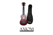 Axiom Spectrum Soprano Beginner Ukulele - Natural with Bag