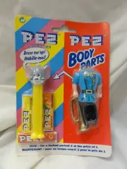 PEZ BODY PARTS ~ MGM Tuffy & Cavalry Man Parts ~ New Old Stock On Card